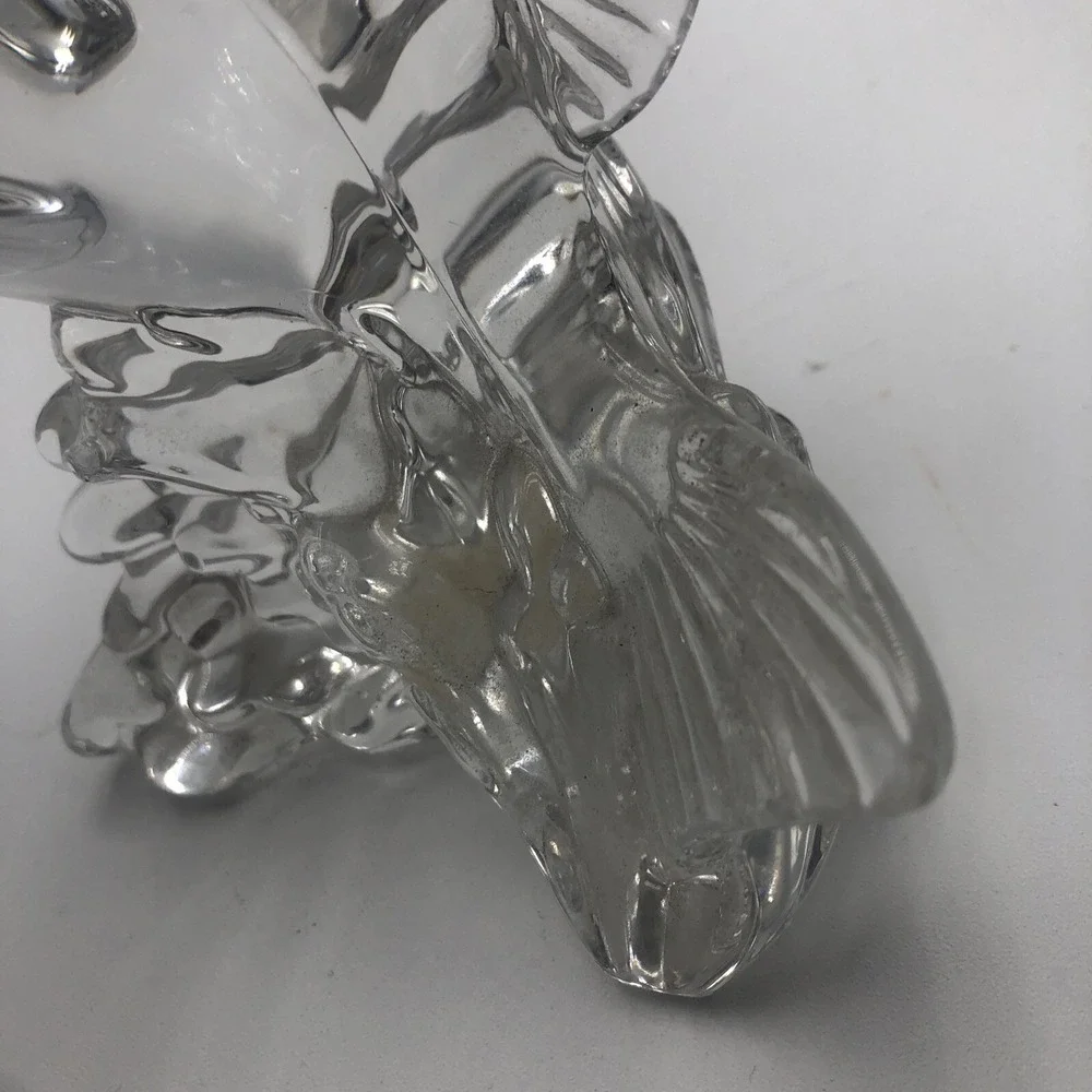 BASS FISH FIGURINE Rare Germany‎ Crystal Wonders of The Wild #989 Princess House